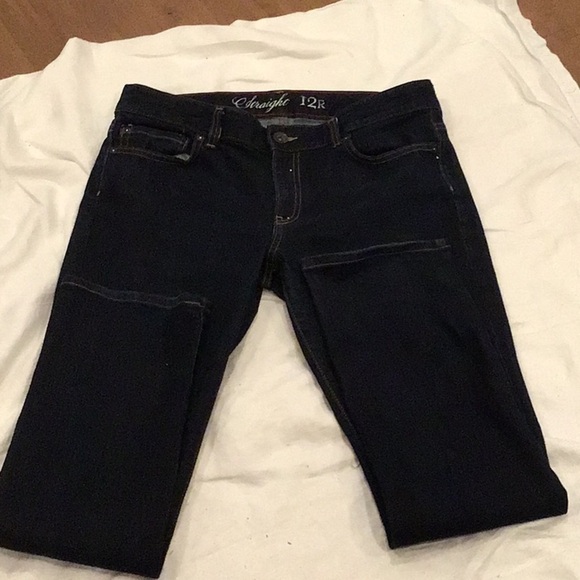 Tommy Hilfiger Straight Dark Jeans Size 12R - Picture 1 of 4